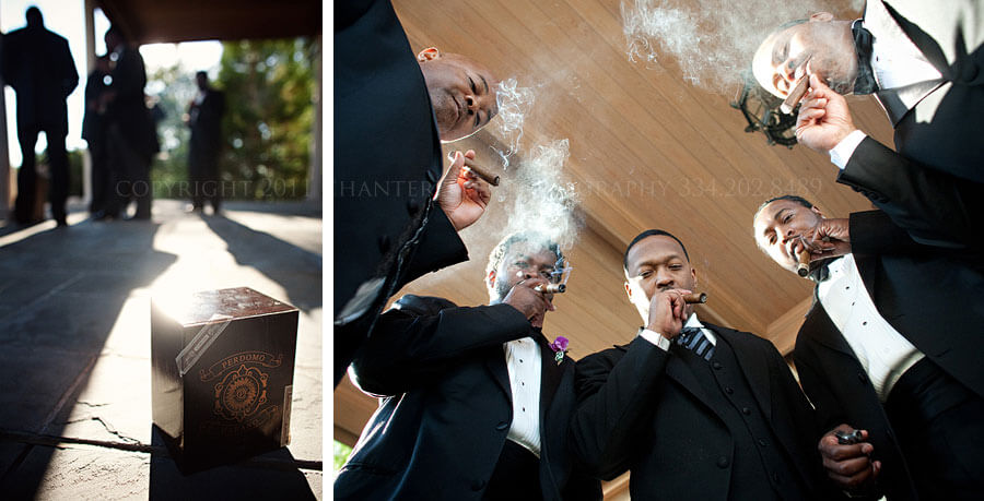 an outdoor wedding and ballroom reception at wynlakes country club in montgomery alabama