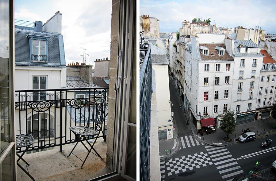 an american wedding photographer living in an apartment in paris